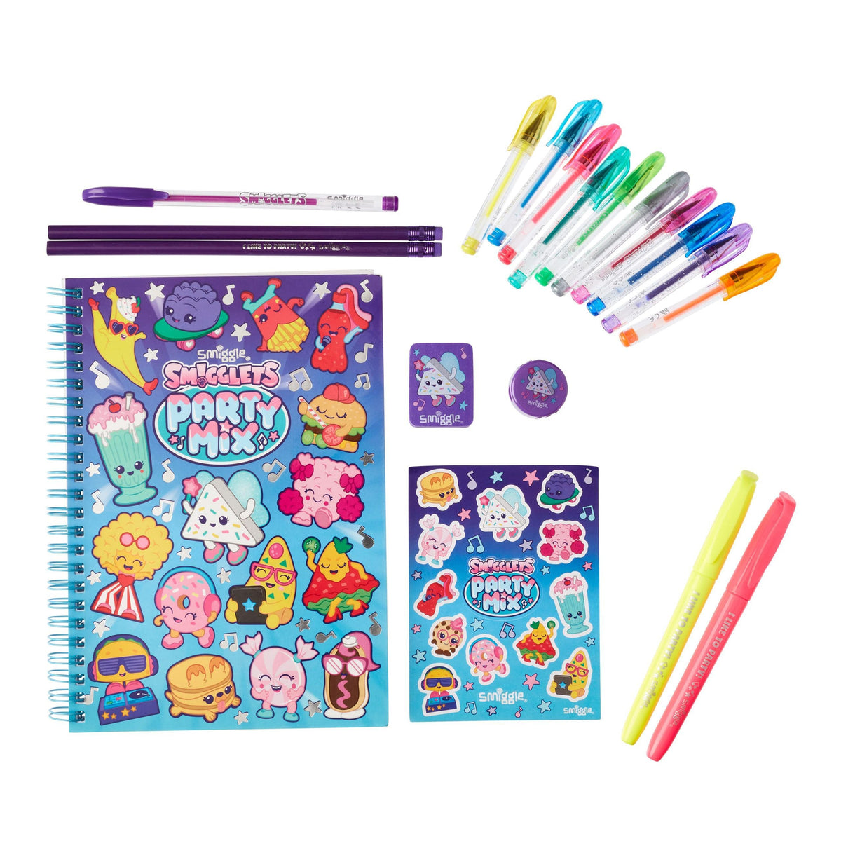 Smiggle - Essentials A5 Party Mix Kırtasiye Seti