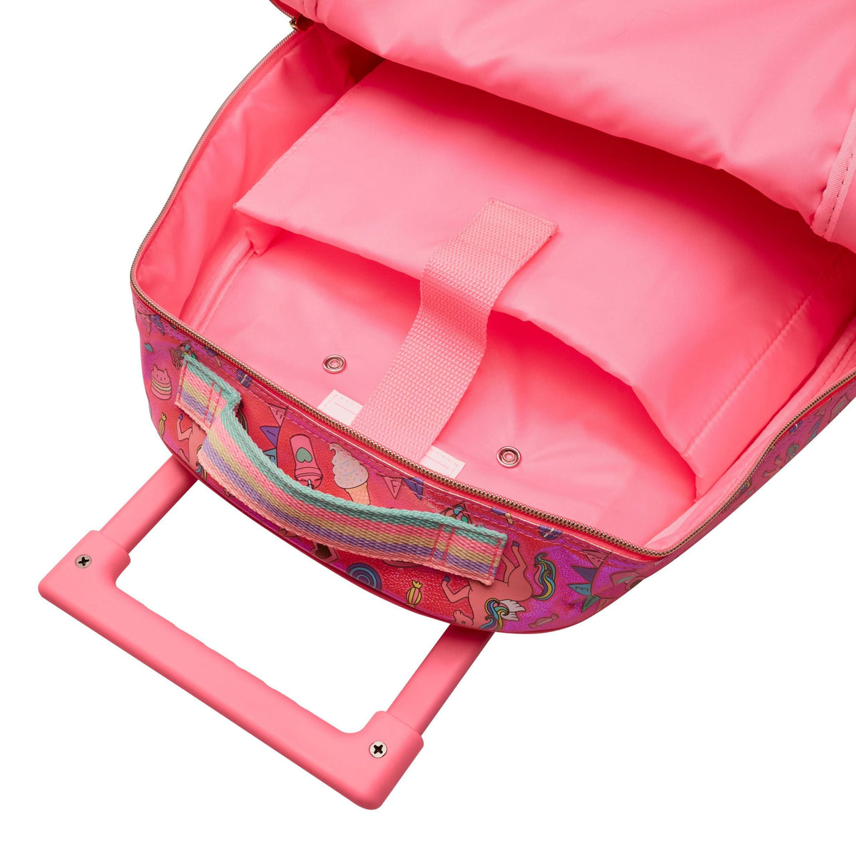 Smiggle - Fiesta Lighted Travel and Backpack with Trolley