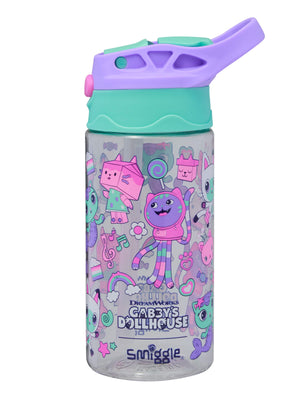 Smiggle - Gabbys Dollhouse BPA-freier 440 ml versteckter Trinkhalm