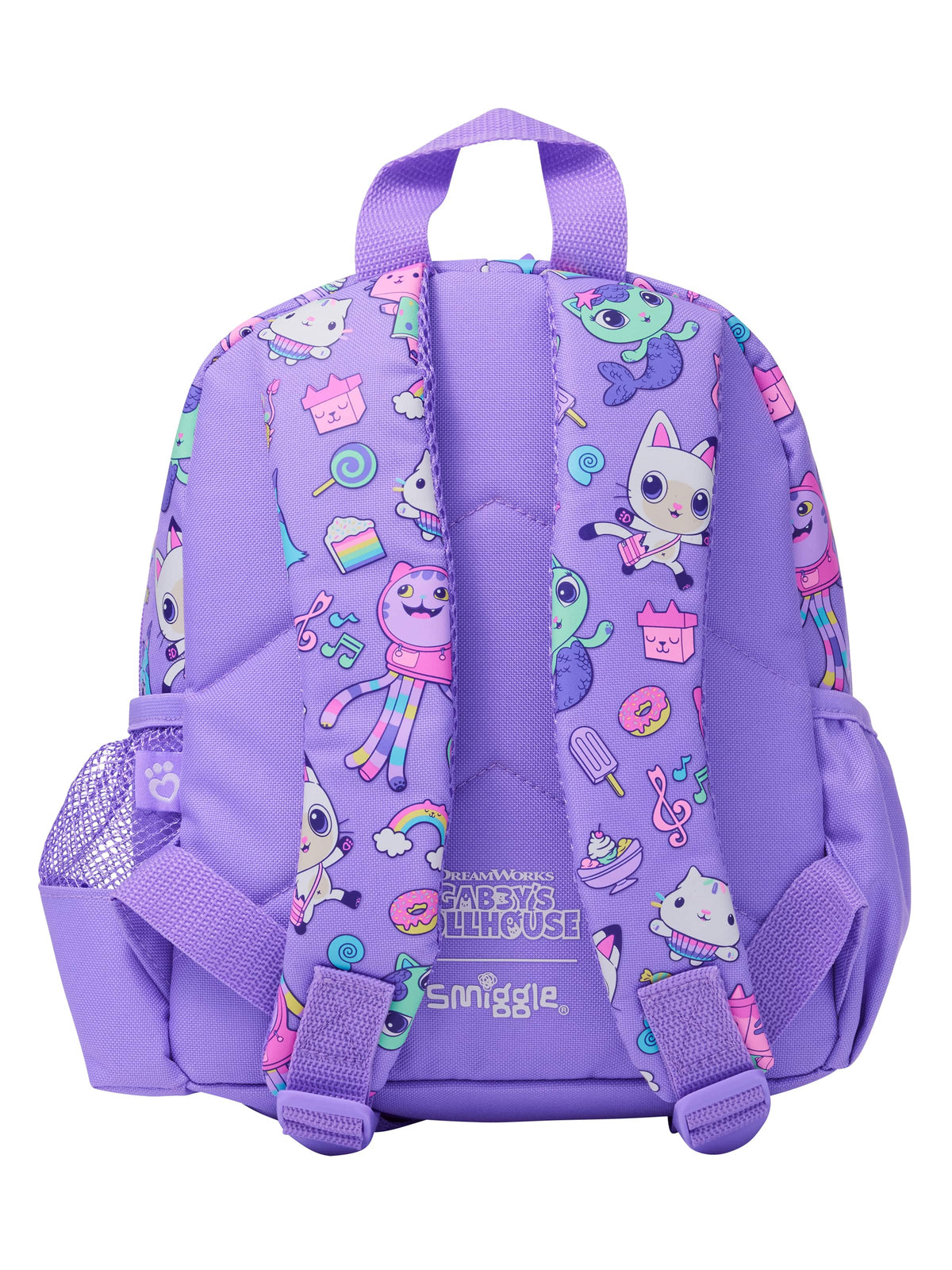 Smiggle - Gabbys Dollhouse Kreş Çıkarabilir Oyuncaklı Sırt Çantası