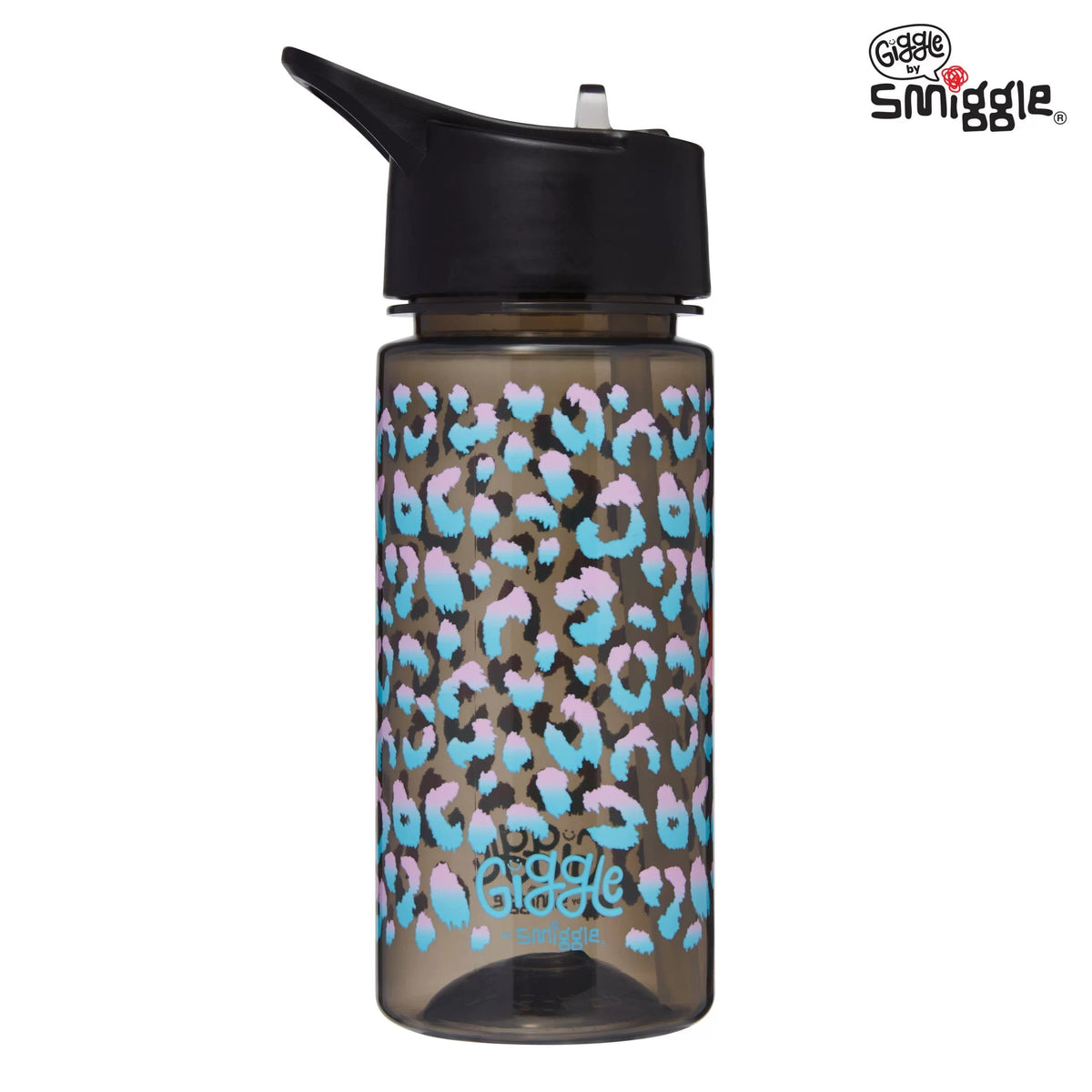 Smiggle - Cantimplora con pajita sin BPA de 450 ml Giggle