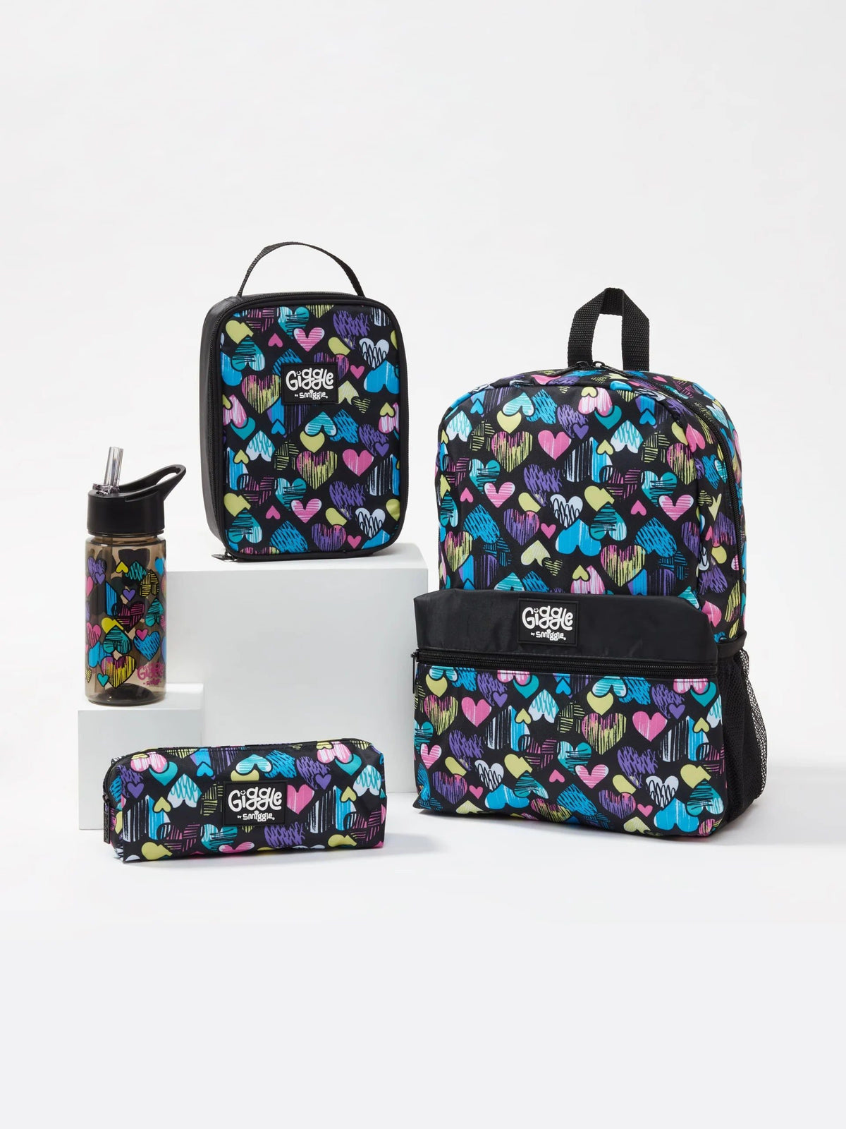 Smiggle - Giggle 4lü Okul Çanta Seti