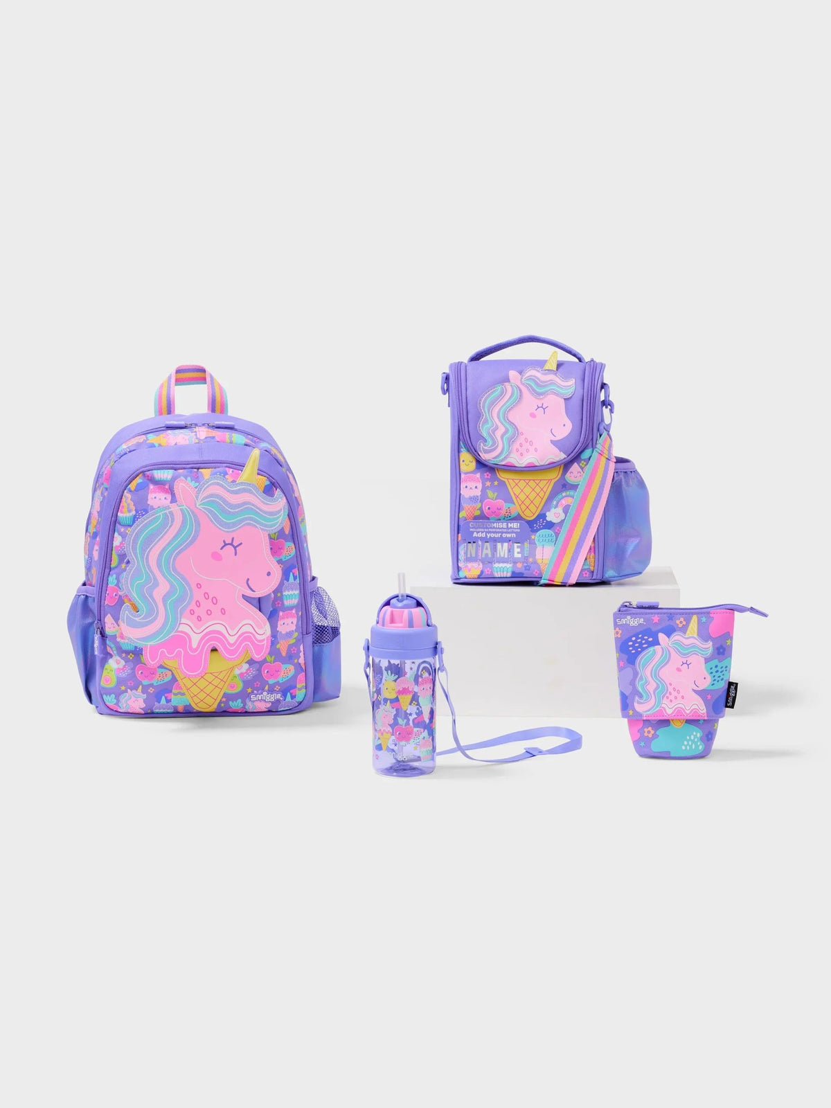 Smiggle - Happy Tales Anaokulu 4lü Çanta Seti