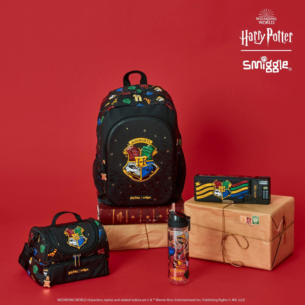 Smiggle - Harry Potter 650ML BPA'sız Pipetli Suluk