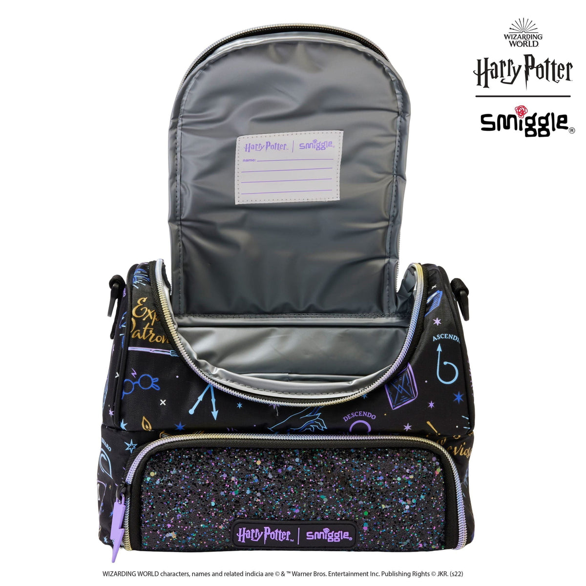 Smiggle - Harry Potter Double Layer Lunch Bag with Strap