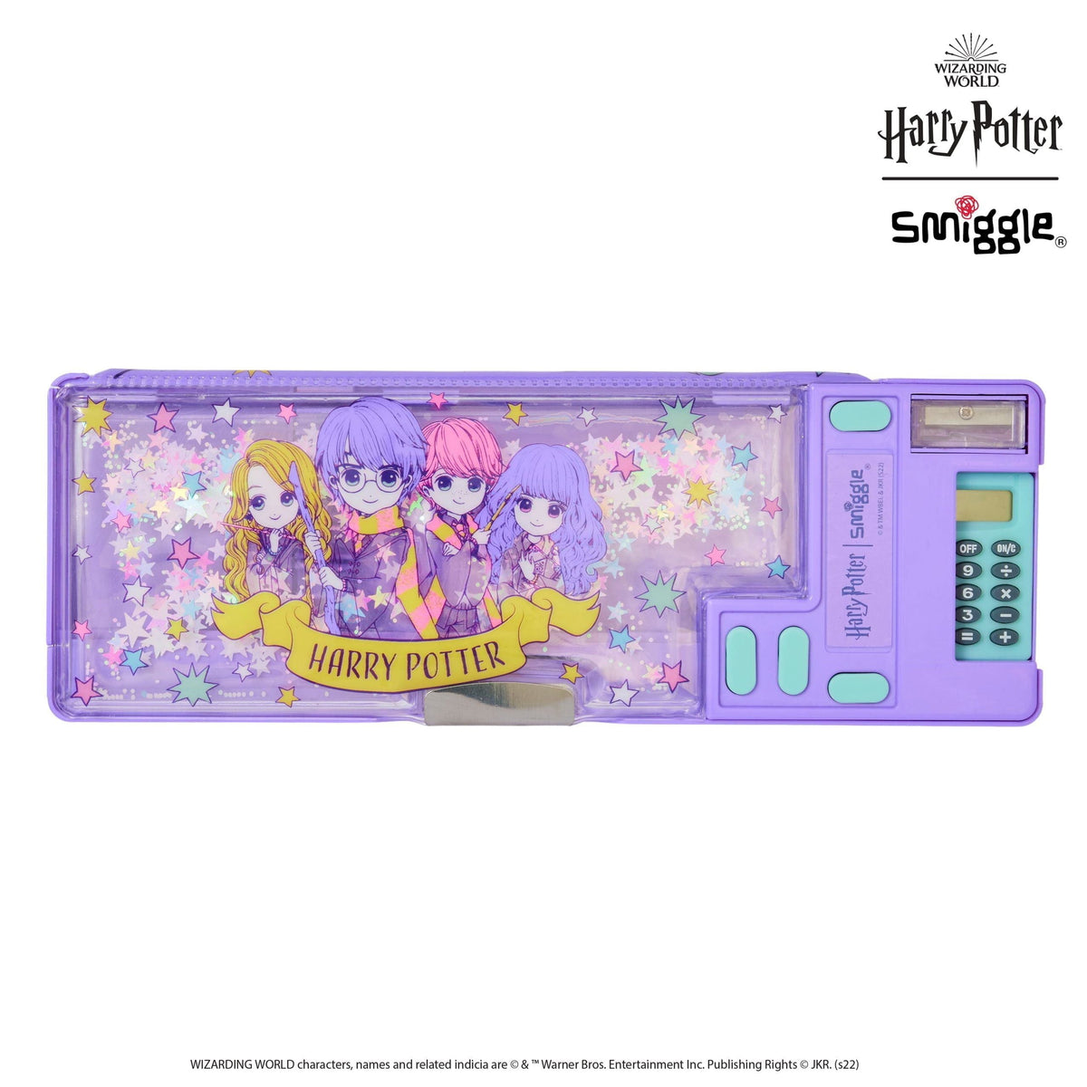 Smiggle - Harry Potter Automatic Pencil Case with Calculator