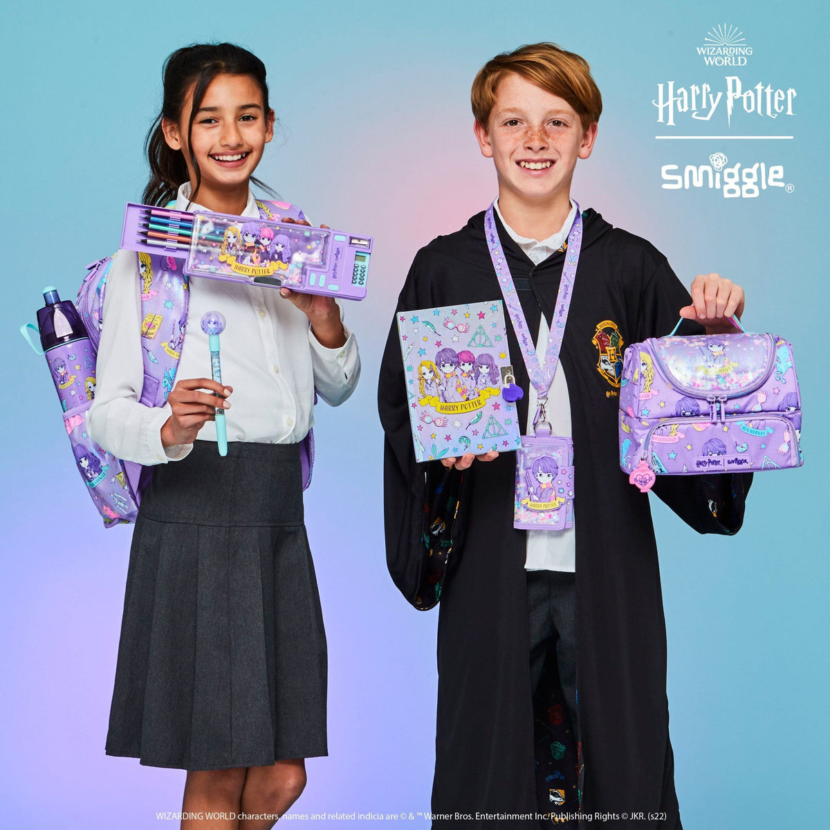 Smiggle - Harry Potter Automatic Pencil Case with Calculator