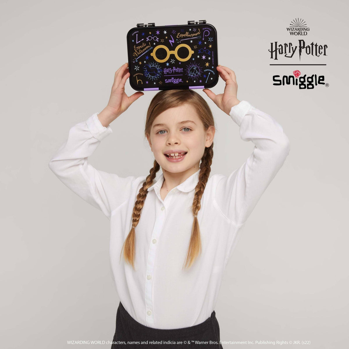 Smiggle - Harry Potter Medium Bento Lunch Box