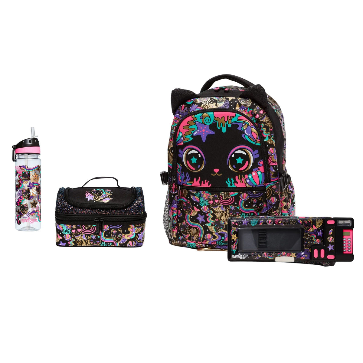 Smiggle - Hey There 4-teiliges Schulset