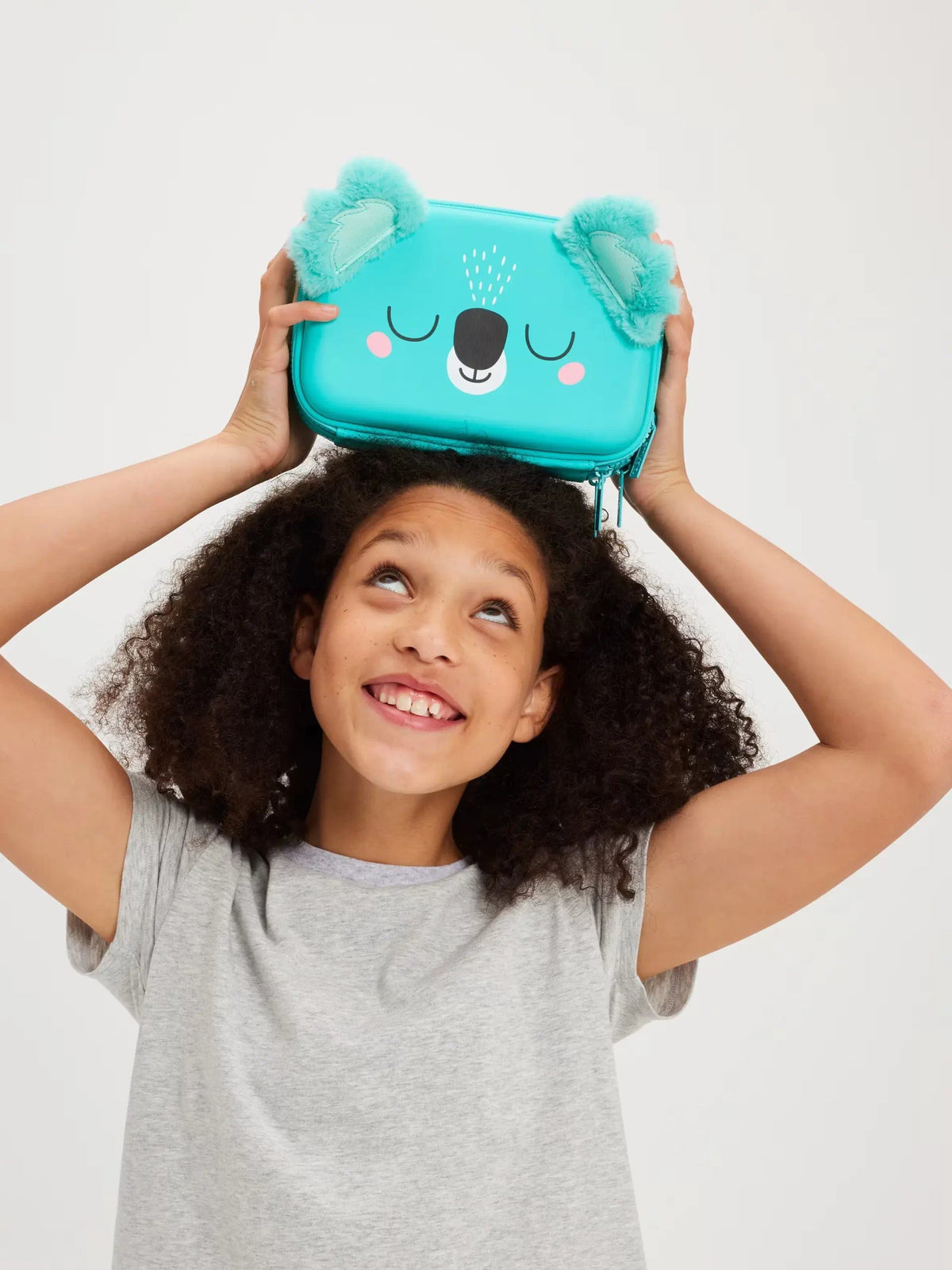 Smiggle - Hi There İki Gözlü Hardtop Kalem Kutusu