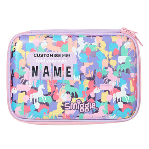 Smiggle - Illusion Hardtop Named Pencil Case