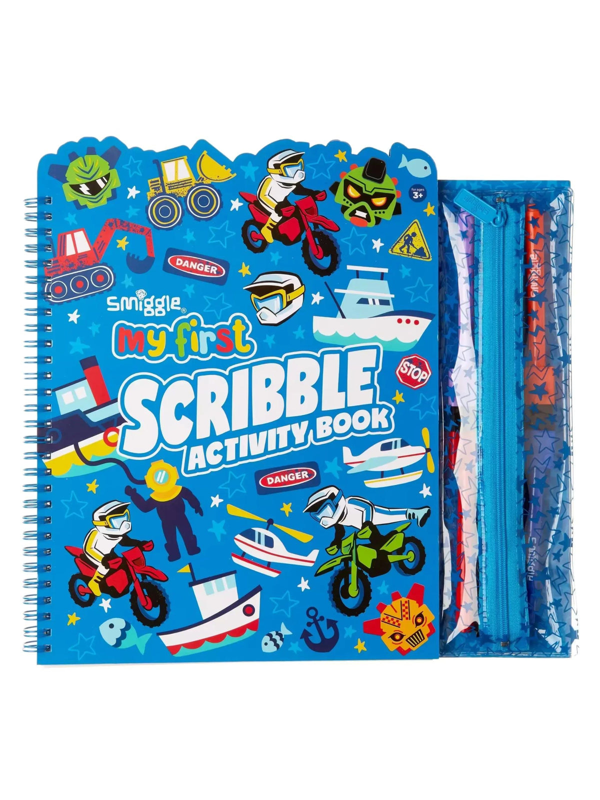 Smiggle - My First English Scribbling Activity Book