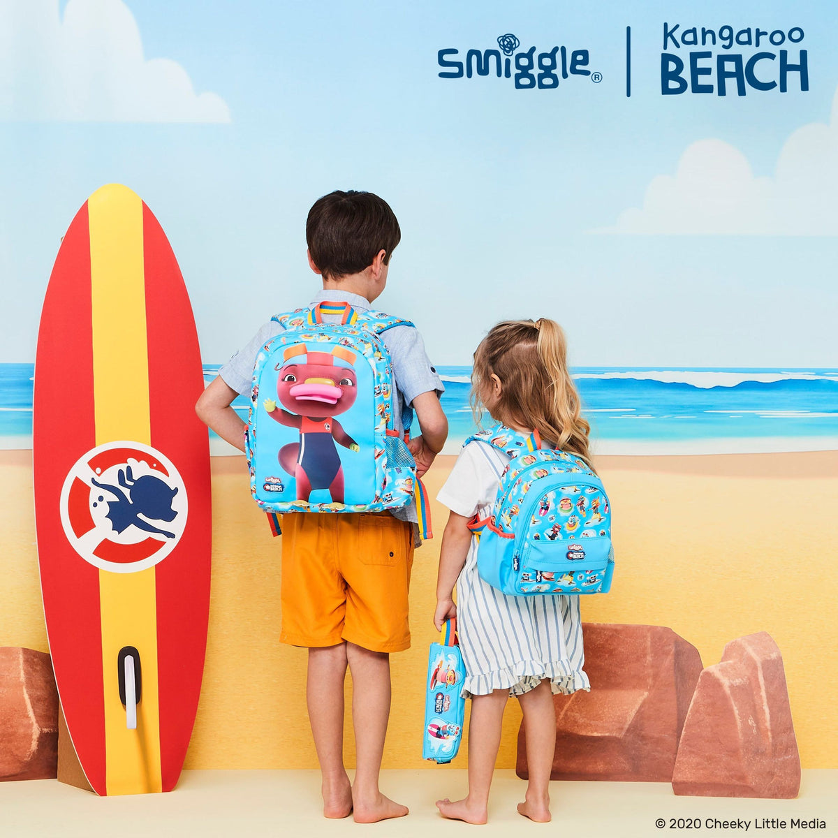 Smiggle - Kanguru Plajı Anadolu Sırt Çantası