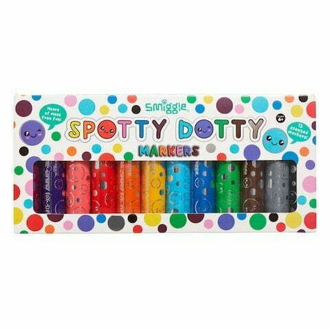 Smiggle - Kokulu Dotty Kreş İşaretleyici Markers Kalemler Paketi