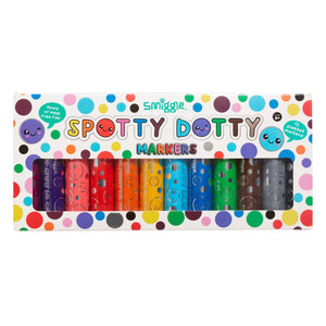Smiggle - Kokulu Dotty Kreş İşaretleyici Markers Kalemler Paketi