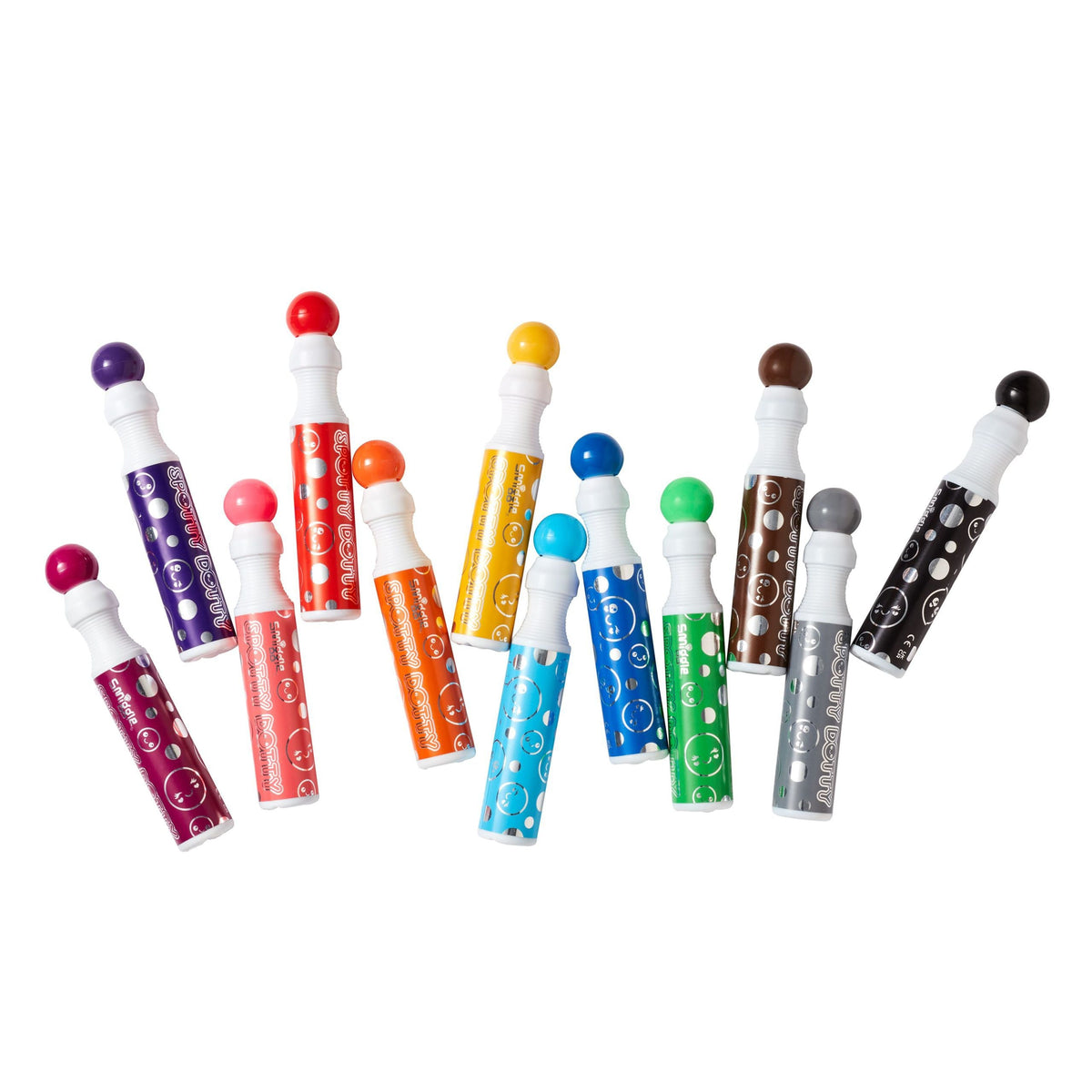 Smiggle - Kokulu Dotty Kreş İşaretleyici Markers Kalemler Paketi