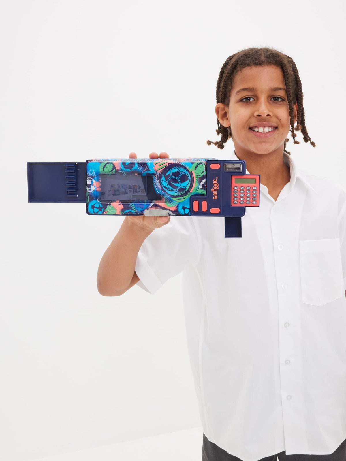 Smiggle - Limitless Automatic Pencil Case with Calculator