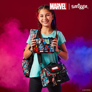 Smiggle - Marvel Çift Katlı Beslenme Çantası