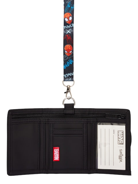 Smiggle - Marvel Spiderman Askılı Çocuk Cüzdanı