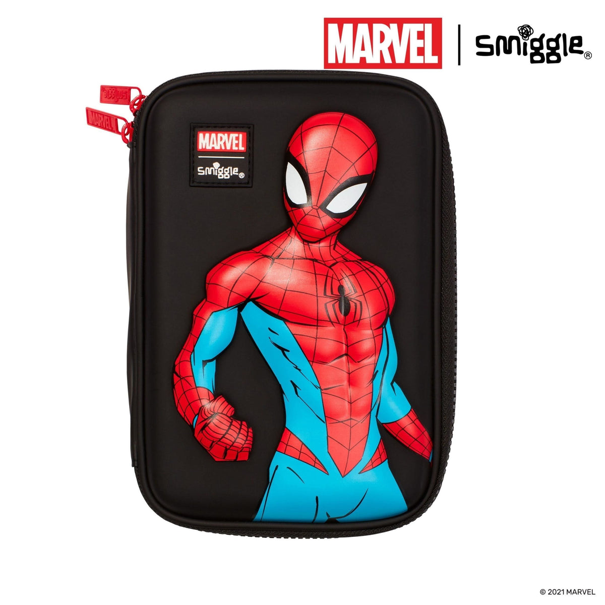 Smiggle - Marvel Spiderman HardTop Pencil Case