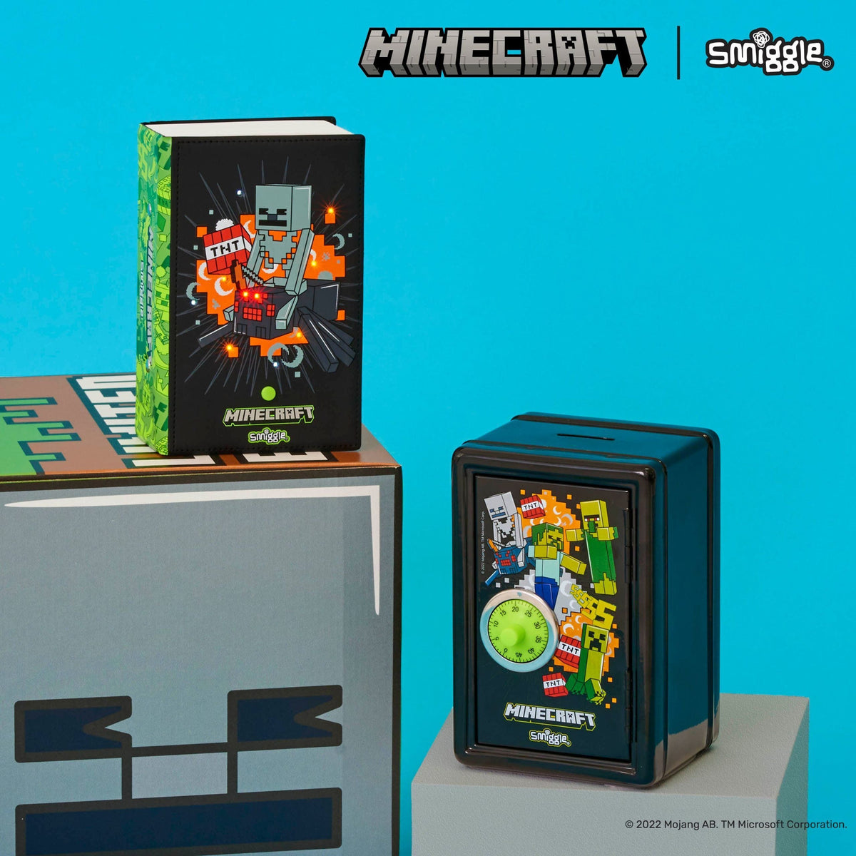Smiggle - My Secret Cabinet in the Shape of a Minecraft Light Book