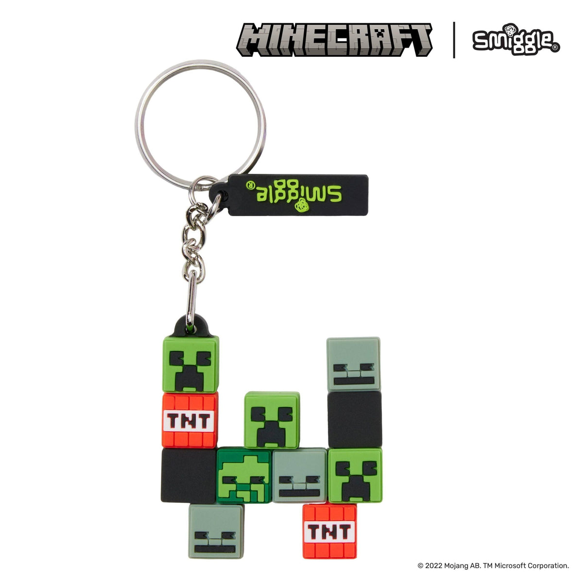 Smiggle - Minecraft W Harfi Anahtarlık