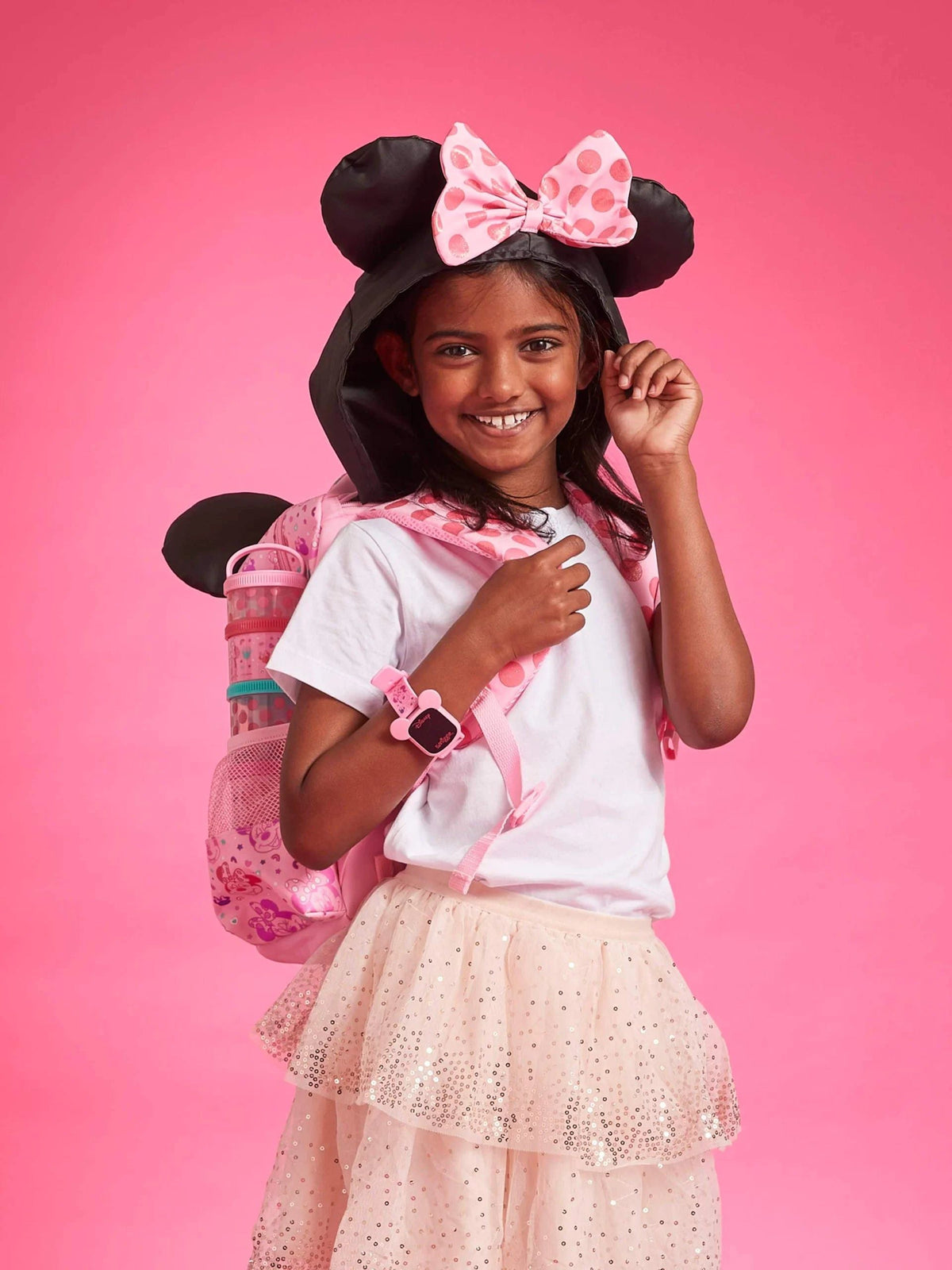 Smiggle - Minnie Mouse Dijital Kol Saati