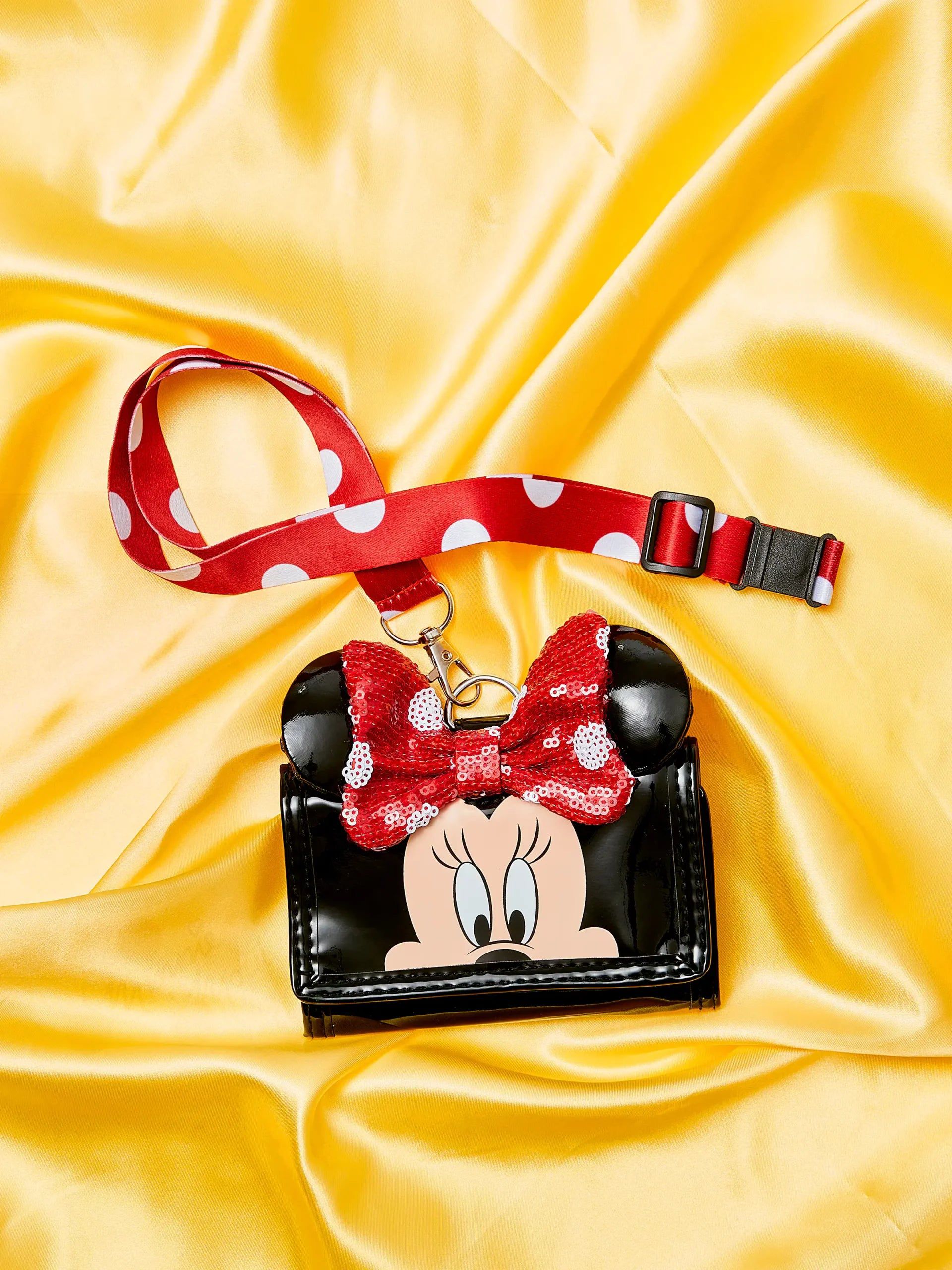 Smiggle - Minnie Mouse Karakterli İpli Cüzdan
