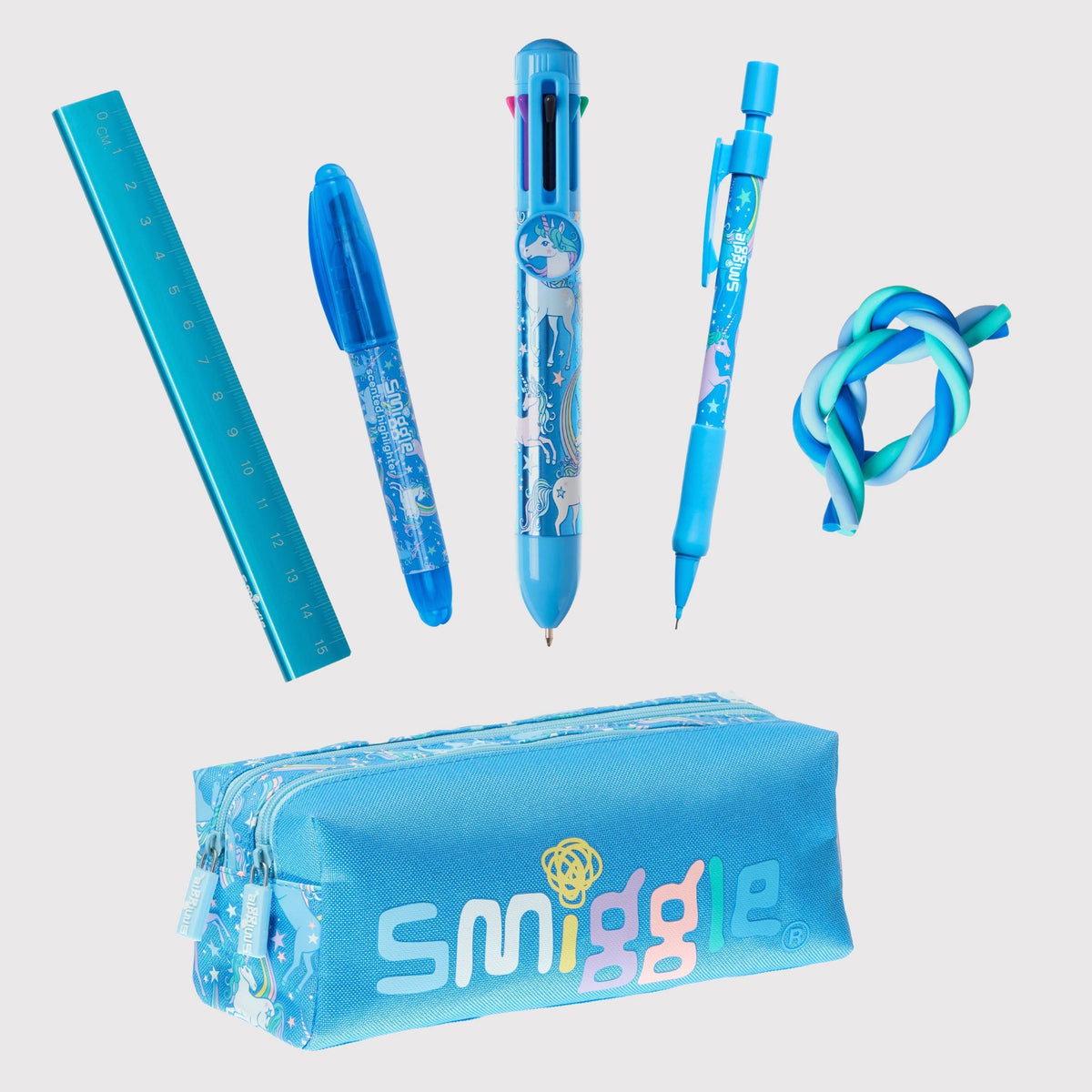 Smiggle - Neat Kalem Kutusu ve Kırtasiye Paketi
