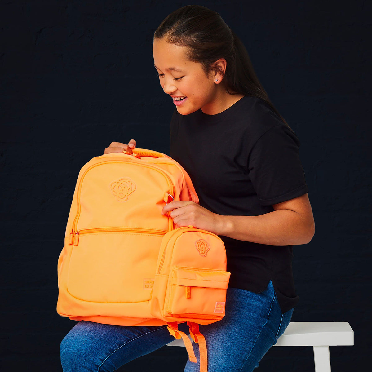 Smiggle - Neon Klasik Sırt Çantası