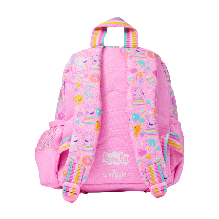 Smiggle - Peppa Pig Detachable Toy Nursery School Backpack