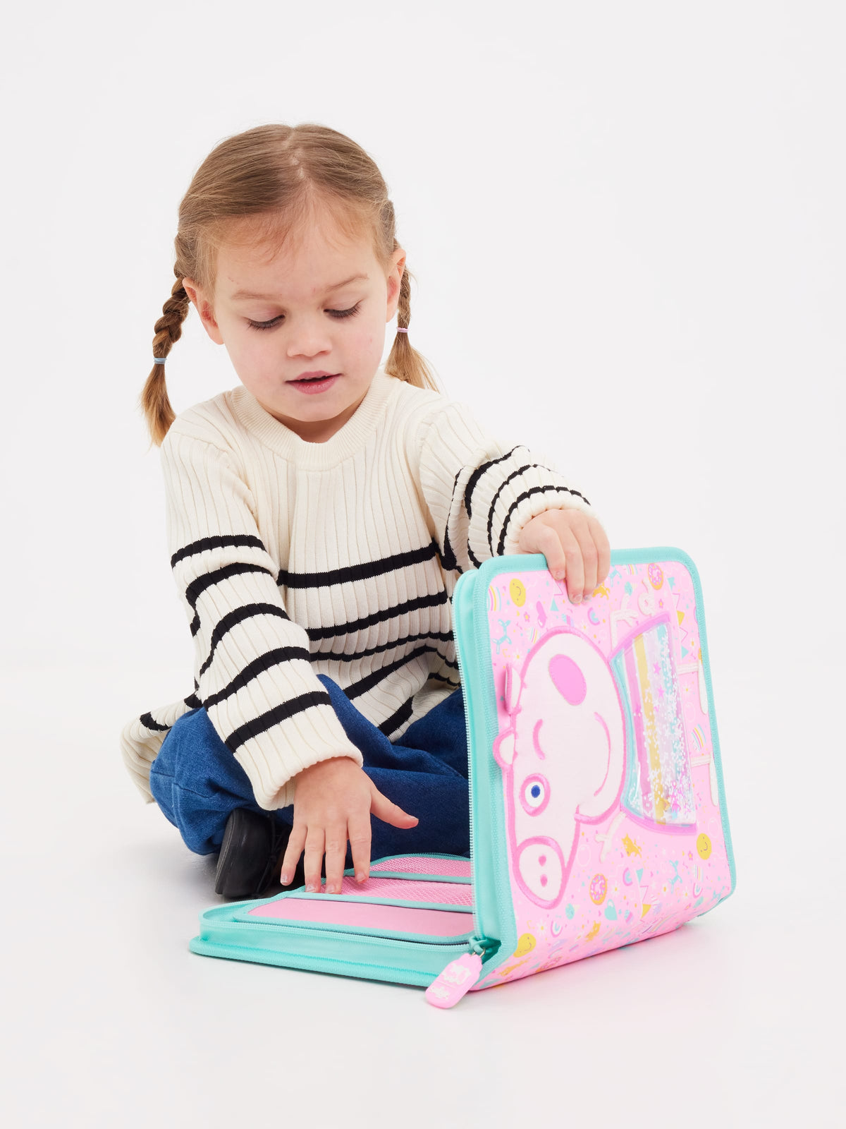 Smiggle - Peppa Pig Kalem Kutusu ve Kırtasiye Seti