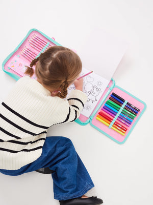 Smiggle - Peppa Pig Kalem Kutusu ve Kırtasiye Seti