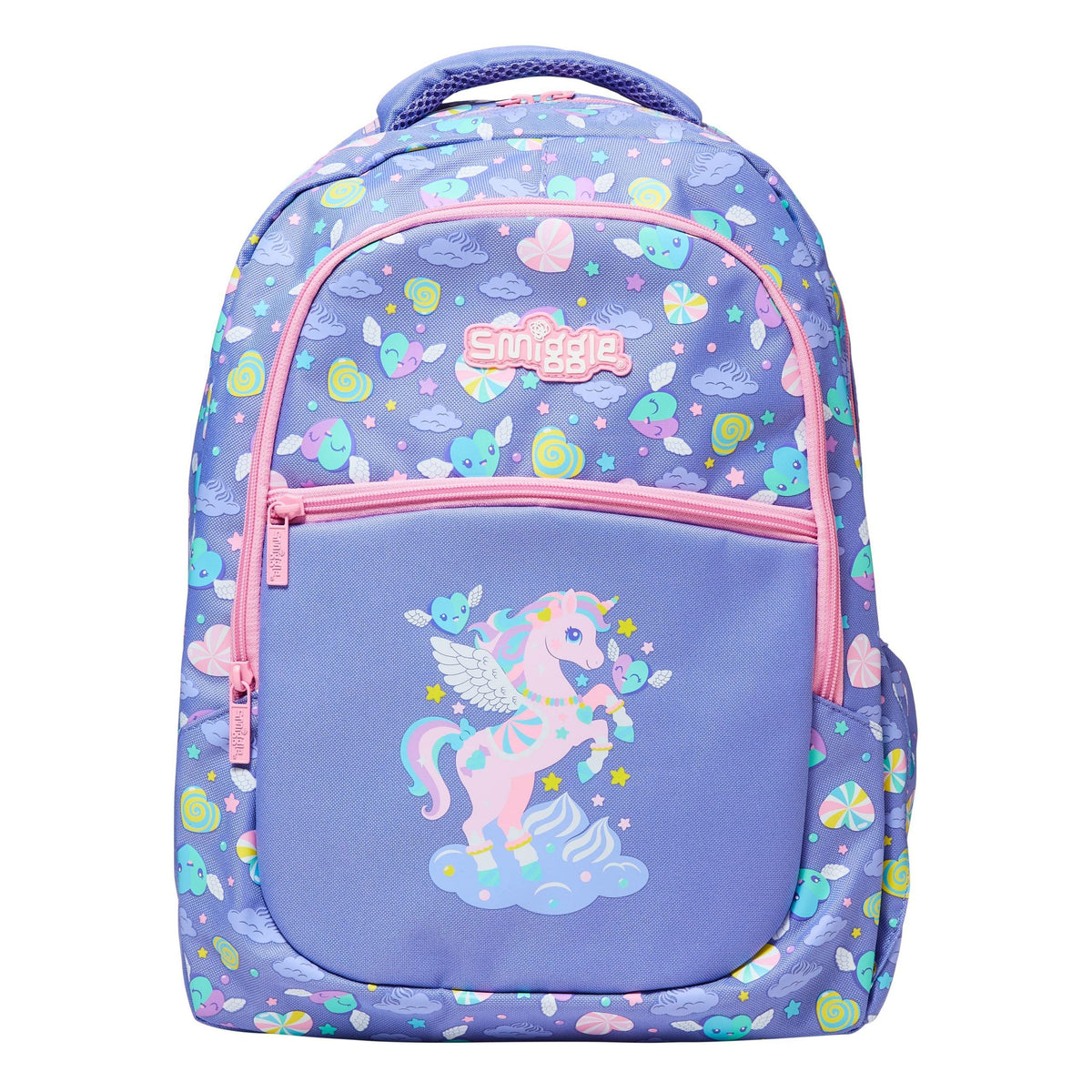 Smiggle - Peppy Schulranzen-Set, 4-teilig