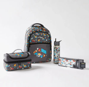 Smiggle - Peppy Schulranzen-Set, 4-teilig