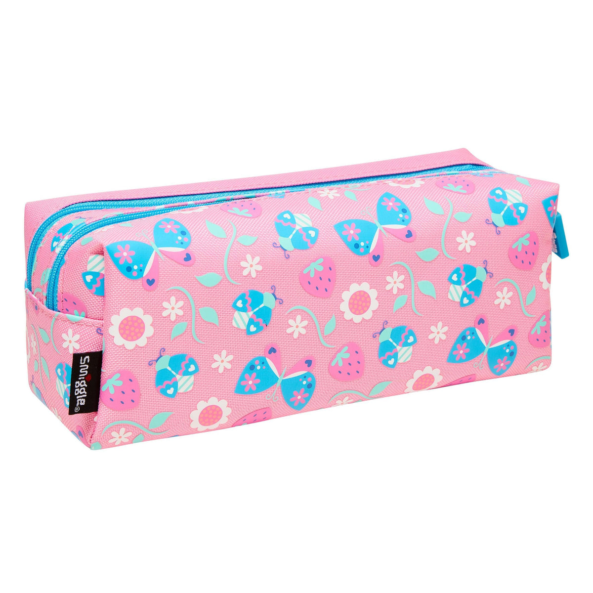 Smiggle - Peppy Double Compartment Classic Pencil Case
