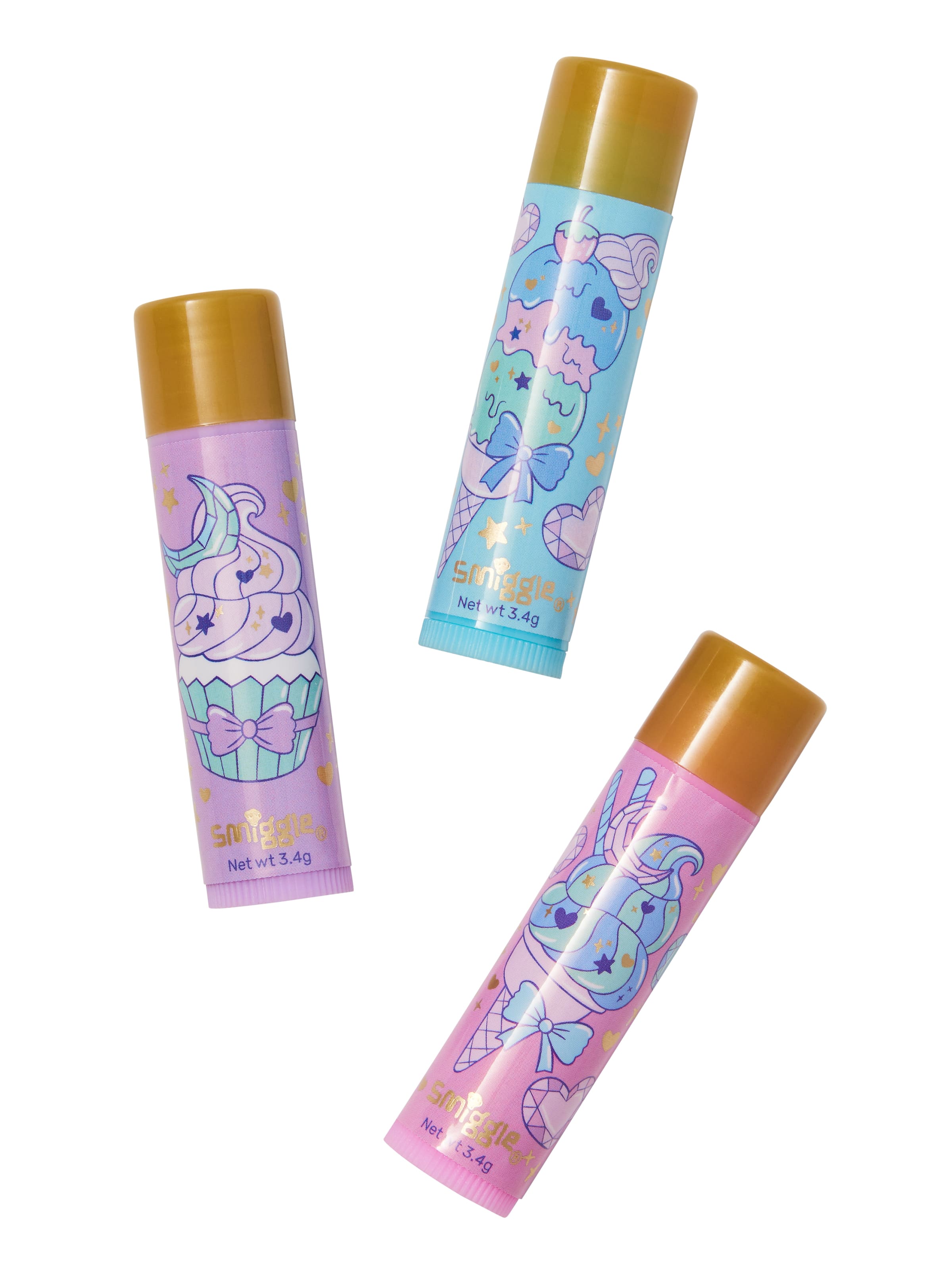Smiggle - Radiant Çocuk Dudak Bakımı ve Parlatıcı Seti