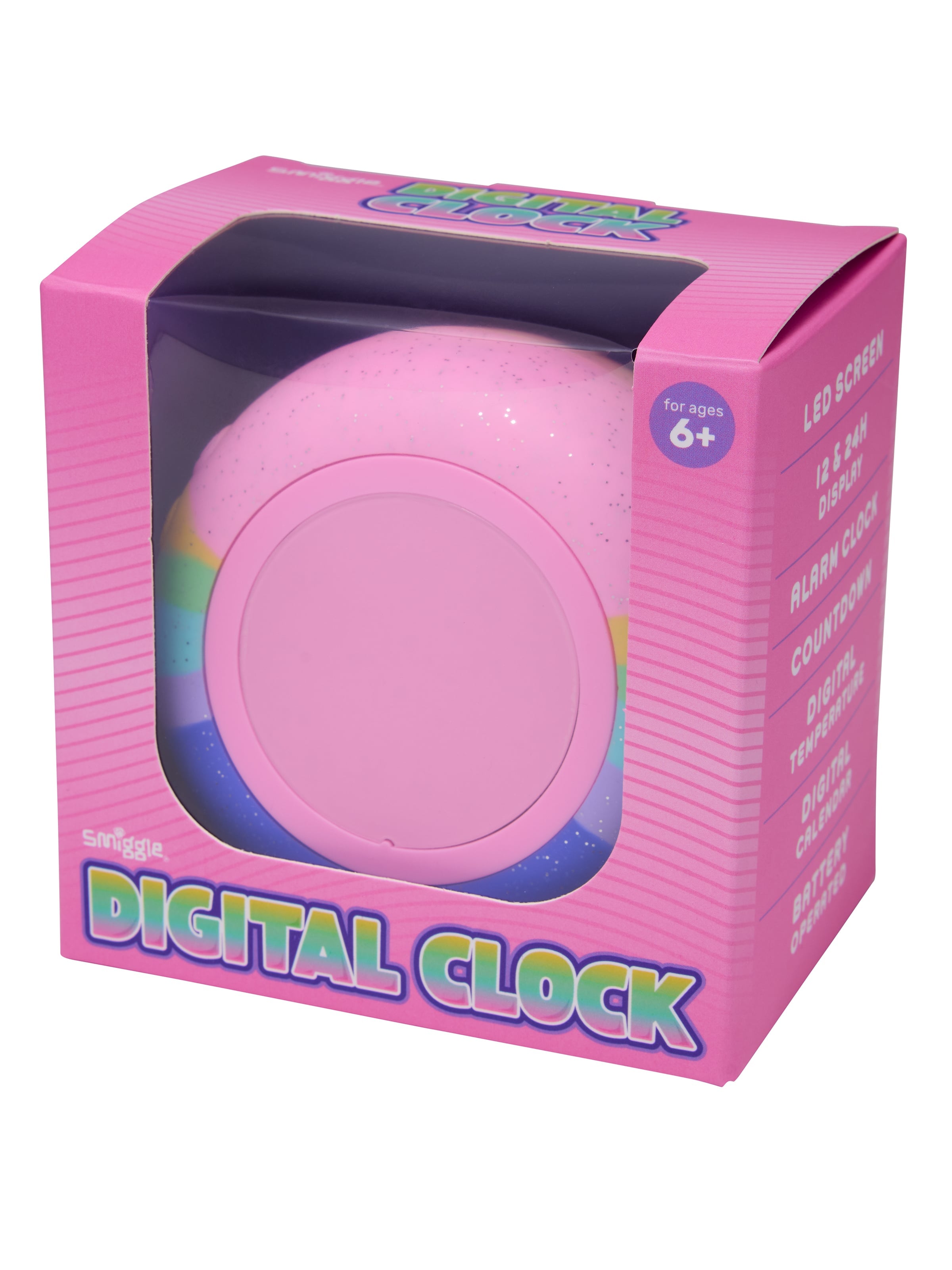 Smiggle - Round Dijital Masa Saati