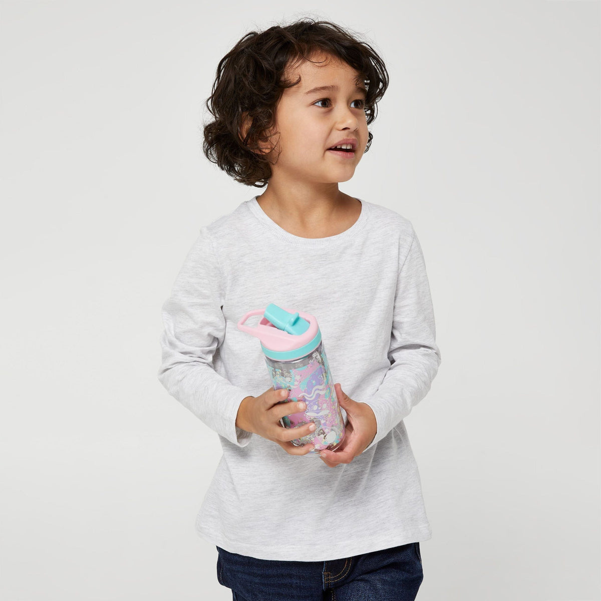 Smiggle - Sky Hi Junior 440 ML BPA'Sız Pipetli Suluk