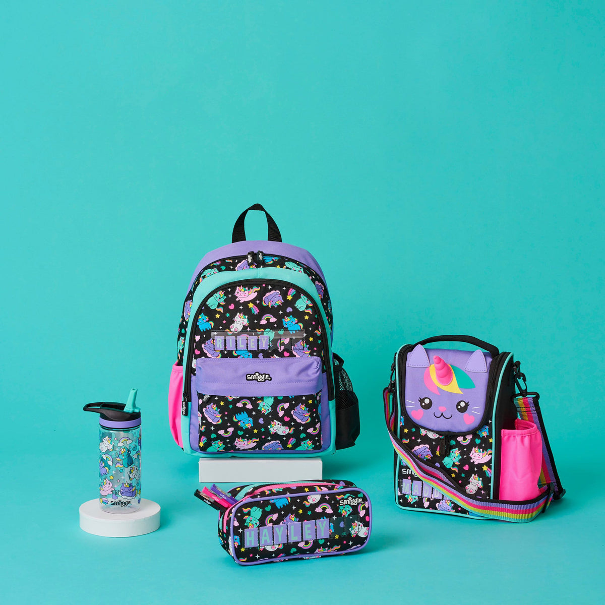 Smiggle - Sky Hi Junior Name Badge Backpack