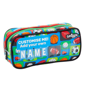 Smiggle - Sky Hi Junior Single Compartment Pencil Case with Name Plate