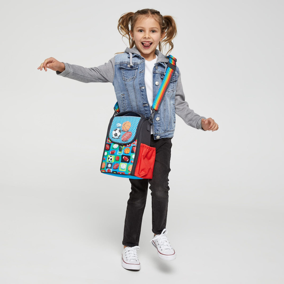 Smiggle - Sky Hi Junior Shoulder Bag and Lunch Bag