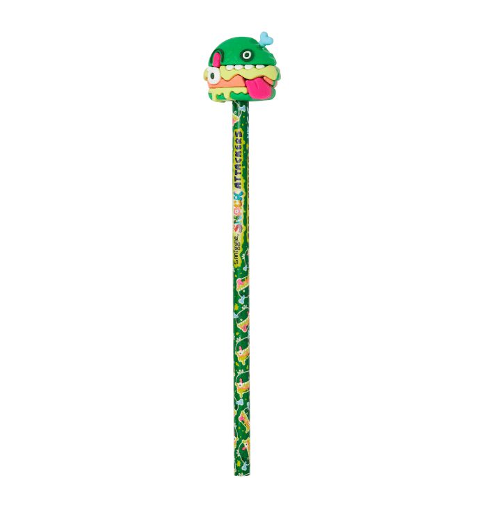 Smiggle - Lápiz con adorno Snack Attackers