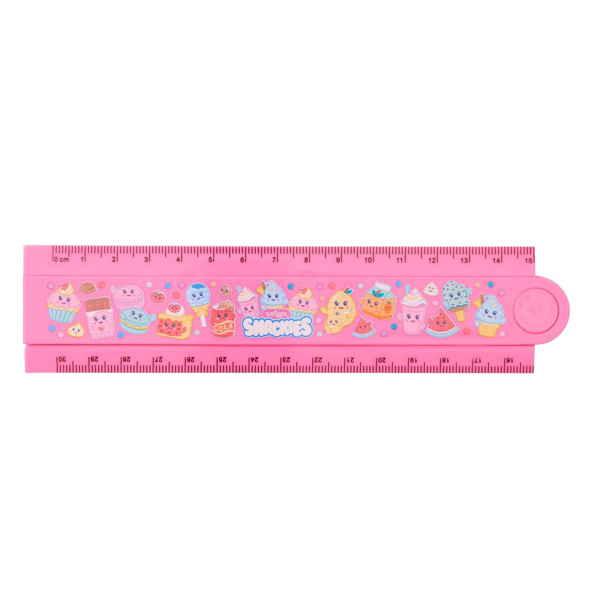 Smiggle - Regla de 30 cm plegable Snackies