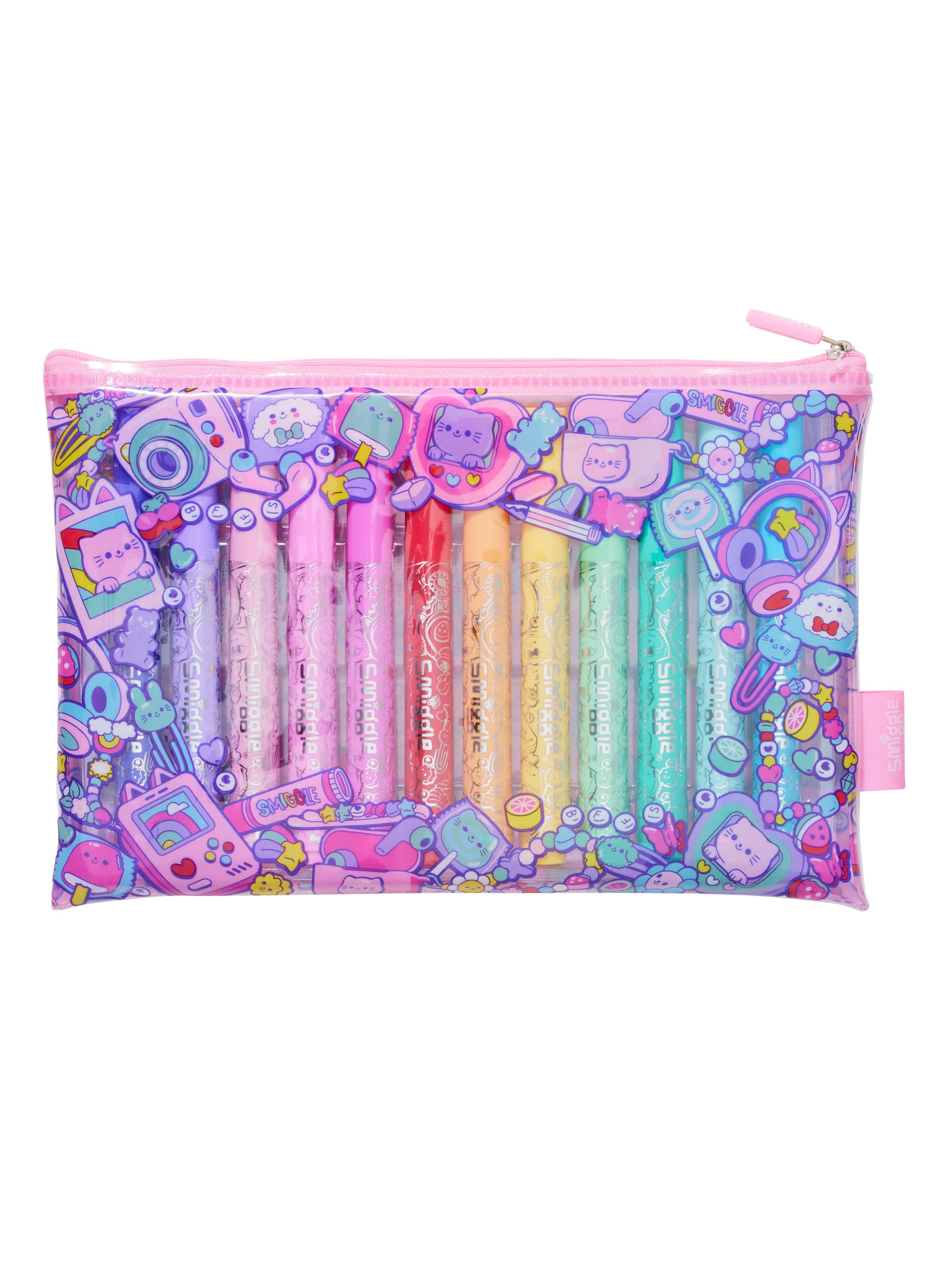 Smiggle - Super Charge Marker 12li Kalem Seti