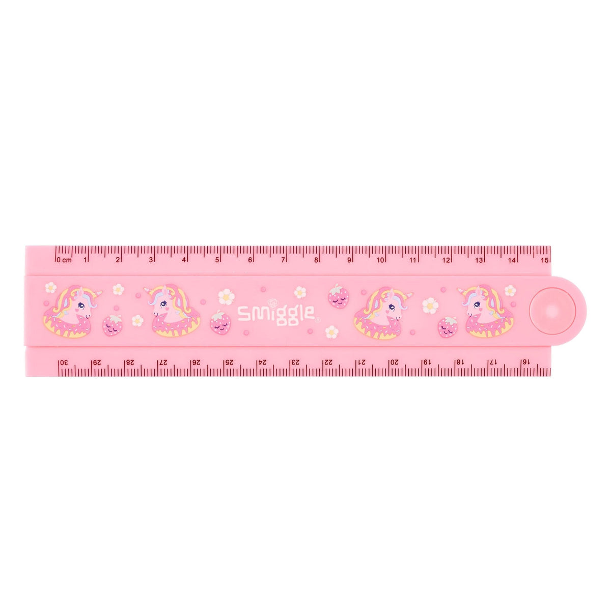 Smiggle - Unicorn Katlama ve Şekil Verme Cetveli