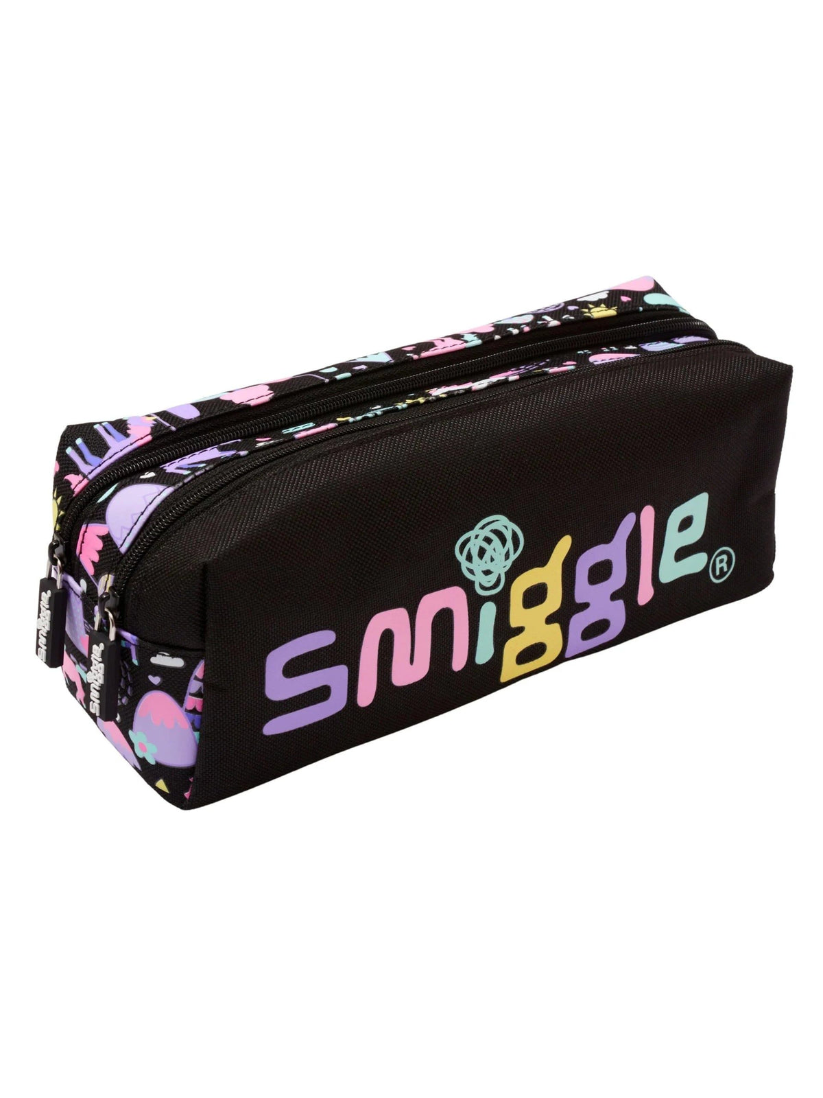 Smiggle - Vibin Two Compartment Classic Pencil Case