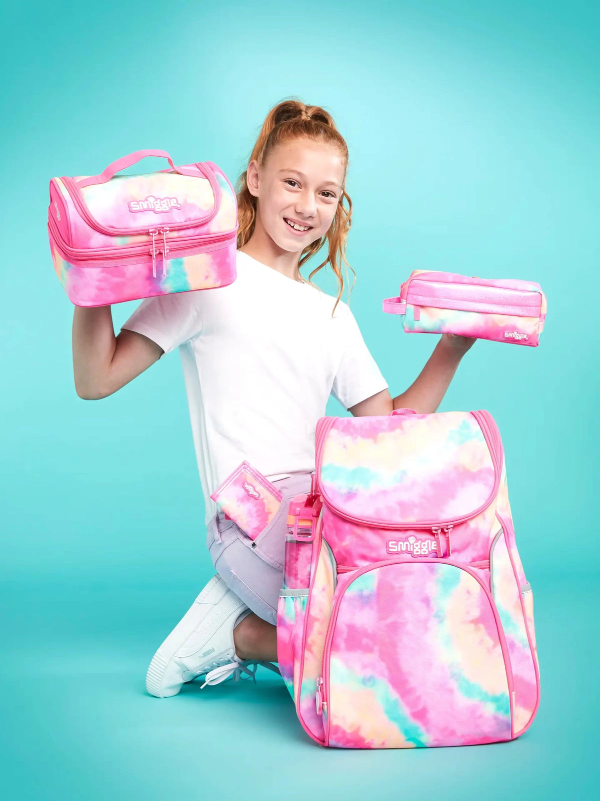 Smiggle – Vivid 5-teiliges Schultaschen-Set