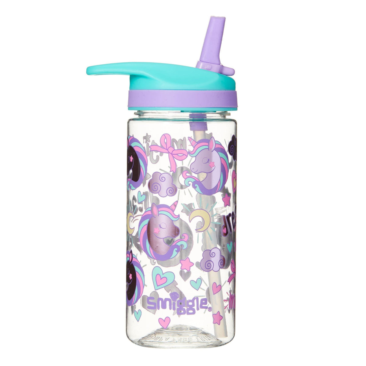 Smiggle - Wander Junior 440 ML BPA'sız Pipetli Suluk