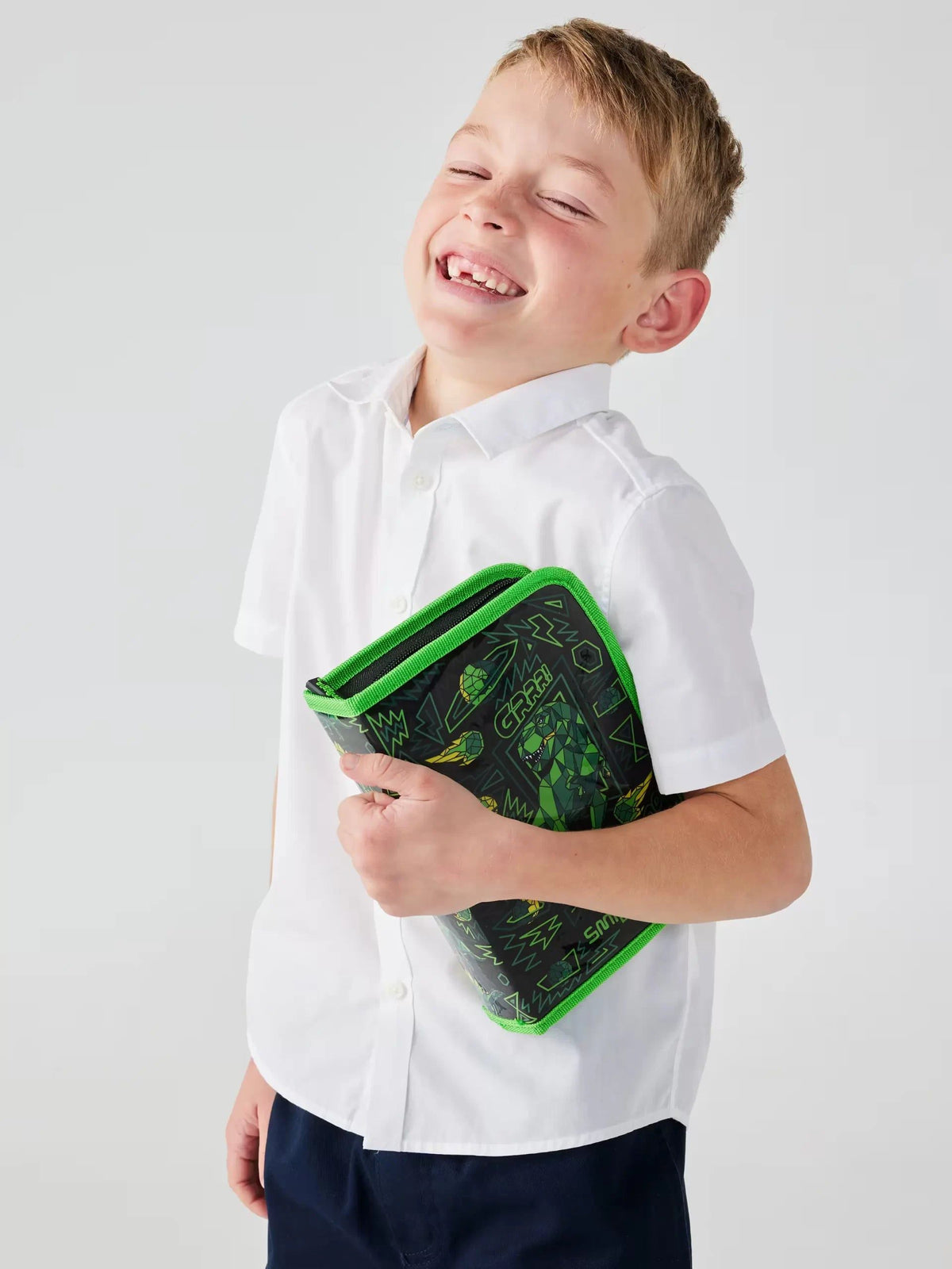 Smiggle - Wild Side Estuche y Set de Papelería Dino